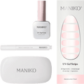 Starterset UV Gel Nagelfolien Babyboomer Rosé Maniko