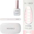 Starterset UV Gel Nagelfolien Babyboomer Rosé Maniko