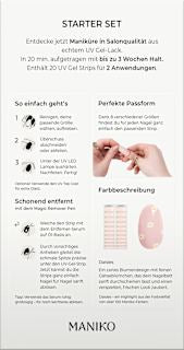 Starterset UV Gel Nagelfolien Daisies Maniko