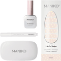 Starterset UV Gel Nagelfolien Daisies Maniko