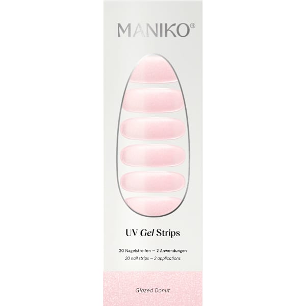 Starterset UV Gel Nagelfolien Glazed Donut Maniko