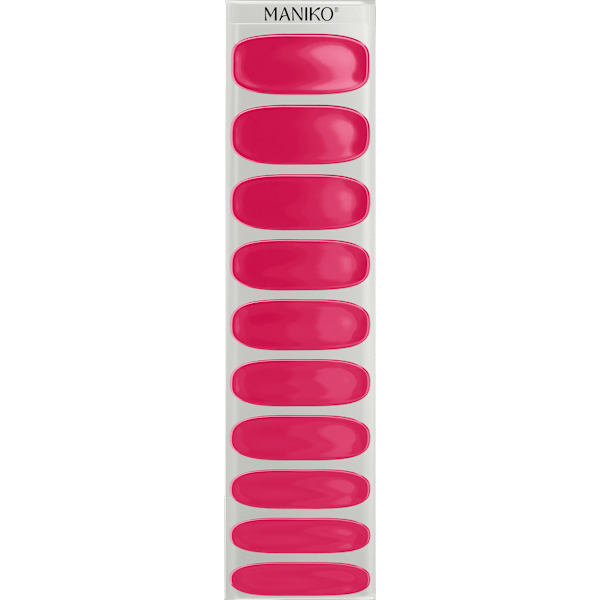 Starterset UV Gel Nagelfolien Raspberry Maniko