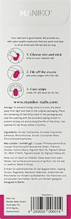Starterset UV Gel Nagelfolien Raspberry Maniko