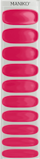 Starterset UV Gel Nagelfolien Raspberry Maniko