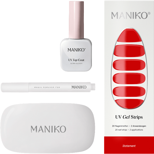 Starterset UV Gel Nagelfolien Statement Maniko