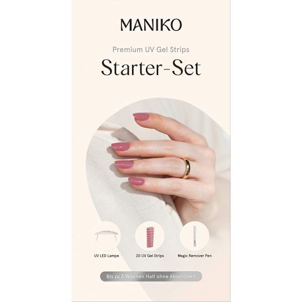 Starterset UV Gel Nagelfolien Vintage Velvet Maniko
