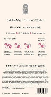 Starterset UV Gel Nagelfolien Vintage Velvet Maniko