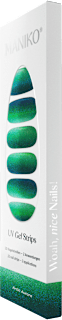 UV Gel Nagelfolien Arctic Aurora Maniko