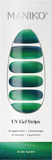 UV Gel Nagelfolien Arctic Aurora Maniko