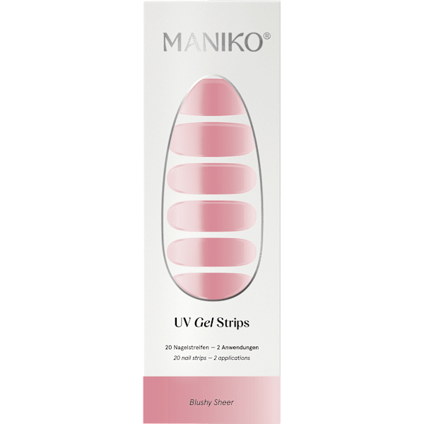 UV Gel Nagelfolien Blushy Sheer Maniko