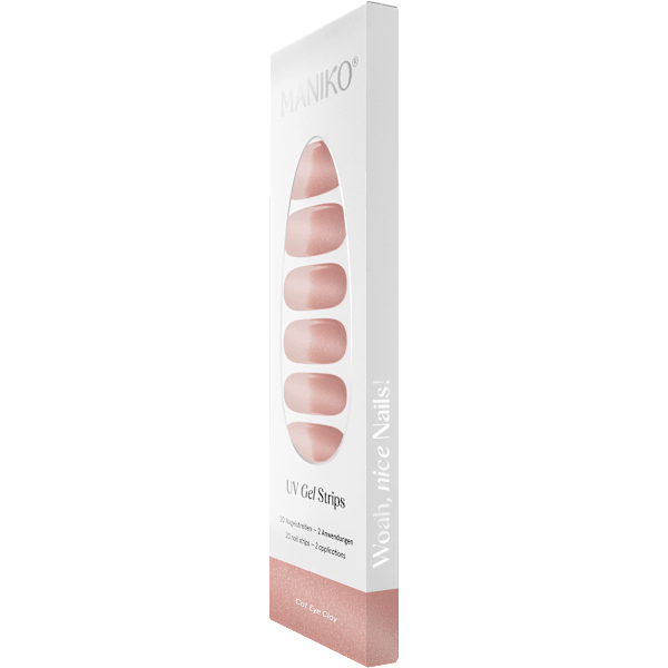 UV Gel Nagelfolien Cat Eye Clay Maniko