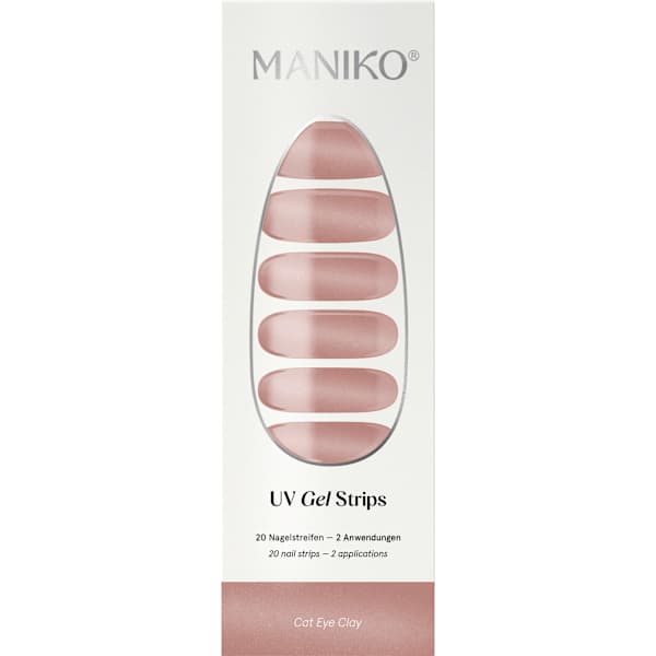 UV Gel Nagelfolien Cat Eye Clay Maniko