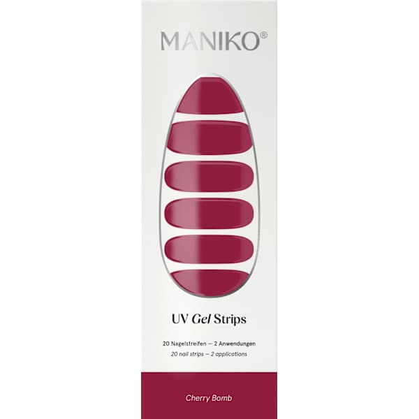UV Gel Nagelfolien Cherry Bomb Maniko