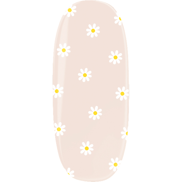 UV Gel Nagelfolien Daisies Maniko