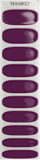 UV Gel Nagelfolien Eggplant Maniko