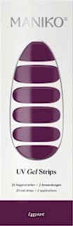UV Gel Nagelfolien Eggplant Maniko