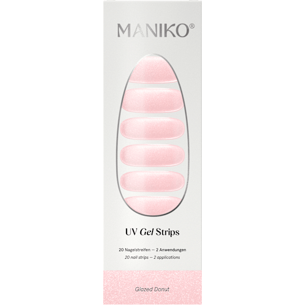 UV Gel Nagelfolien Glazed Donut Maniko
