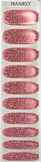 UV Gel Nagelfolien Glittery Rosé Maniko