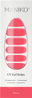 UV Gel Nagelfolien Hibiscus Maniko