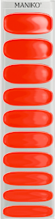 UV Gel Nagelfolien Hot Chilli Maniko