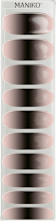 UV Gel Nagelfolien Latte de Luxe Maniko