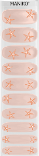UV Gel Nagelfolien Little Starfish Maniko