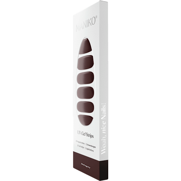 UV Gel Nagelfolien Mahogany Maniko