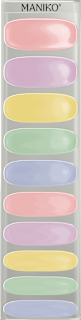 UV Gel Nagelfolien Pastel Squad Maniko