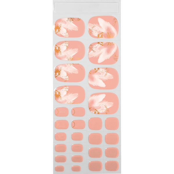 UV Gel Nagelfolien Pediküre Bahama Mama Maniko