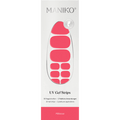 UV Gel Nagelfolien Pediküre Hibiscus  Maniko