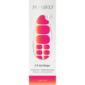 UV Gel Nagelfolien Pediküre Sunset Heat Maniko