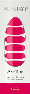 UV Gel Nagelfolien Raspberry Maniko