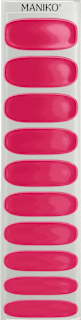 UV Gel Nagelfolien Raspberry Maniko