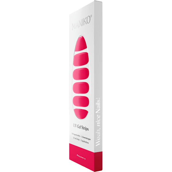 UV Gel Nagelfolien Raspberry Maniko