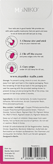 UV Gel Nagelfolien Raspberry Maniko