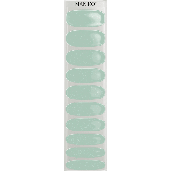 UV Gel Nagelfolien Shimmery Mint Maniko
