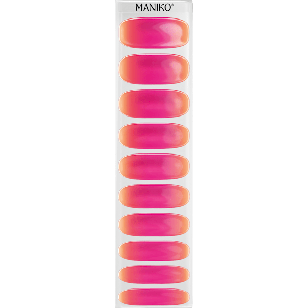 UV Gel Nagelfolien Sunset Heat Maniko