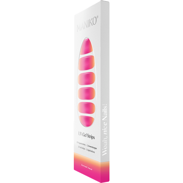 UV Gel Nagelfolien Sunset Heat Maniko