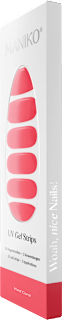UV Gel Nagelfolien Vivid Coral Maniko