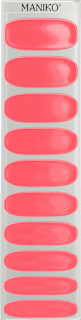 UV Gel Nagelfolien Vivid Coral Maniko