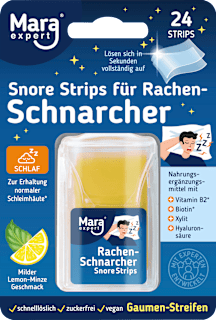 Snore Strips Rachen-Schnarcher Gaumen-Streifen Mara