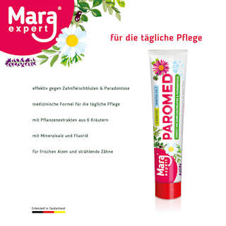 Zahnpasta Paromed Mara