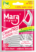 Zahnseidesticks Clean PRO Lemon-Minze fluorid antibakteriell Mara