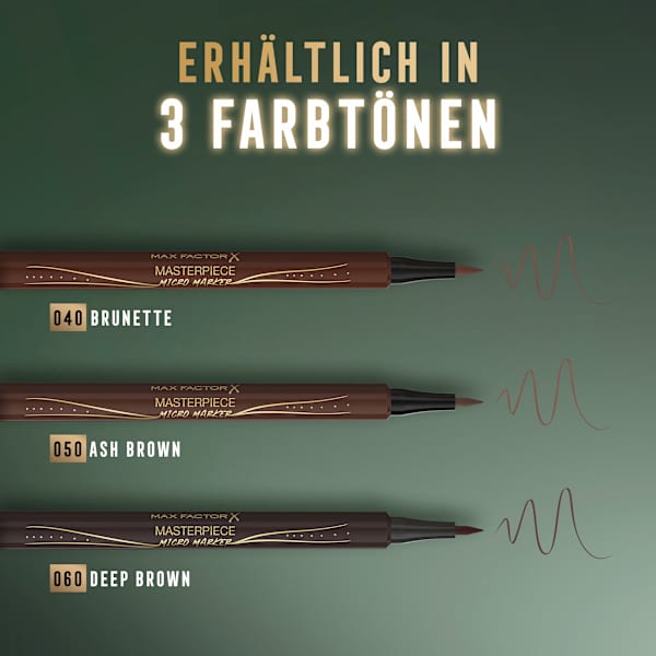 Augenbrauenstift Micro Marker 040 Brunette MAX FACTOR