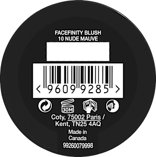 Blush Facefinity 010 Nude Mauve MAX FACTOR