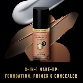 Foundation Facefinity All Day Flawless LSF 20, 50 Natural Rose MAX FACTOR