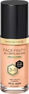Foundation Facefinity All Day Flawless LSF 20, 75 Golden MAX FACTOR
