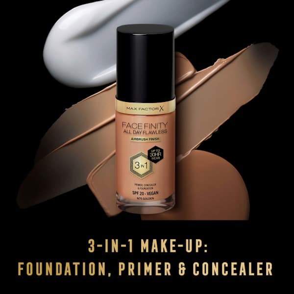 Foundation Facefinity All Day Flawless LSF 20, 75 Golden MAX FACTOR