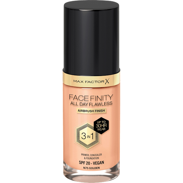 Foundation Facefinity All Day Flawless LSF 20, 75 Golden MAX FACTOR