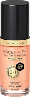 Foundation Facefinity All Day Flawless LSF 20, 80 Bronze MAX FACTOR